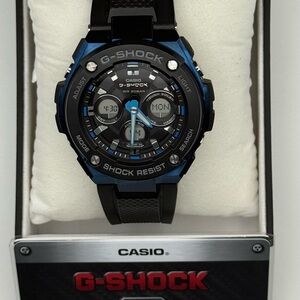 Casio G-Shock Dual Display in Blue and Black